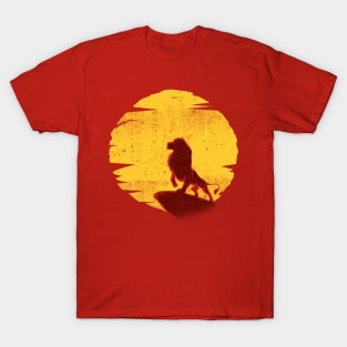 Pride Rock Sunrise Lion King T-Shirt